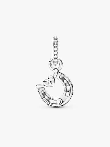 Good Luck Horseshoe Dangle Charm