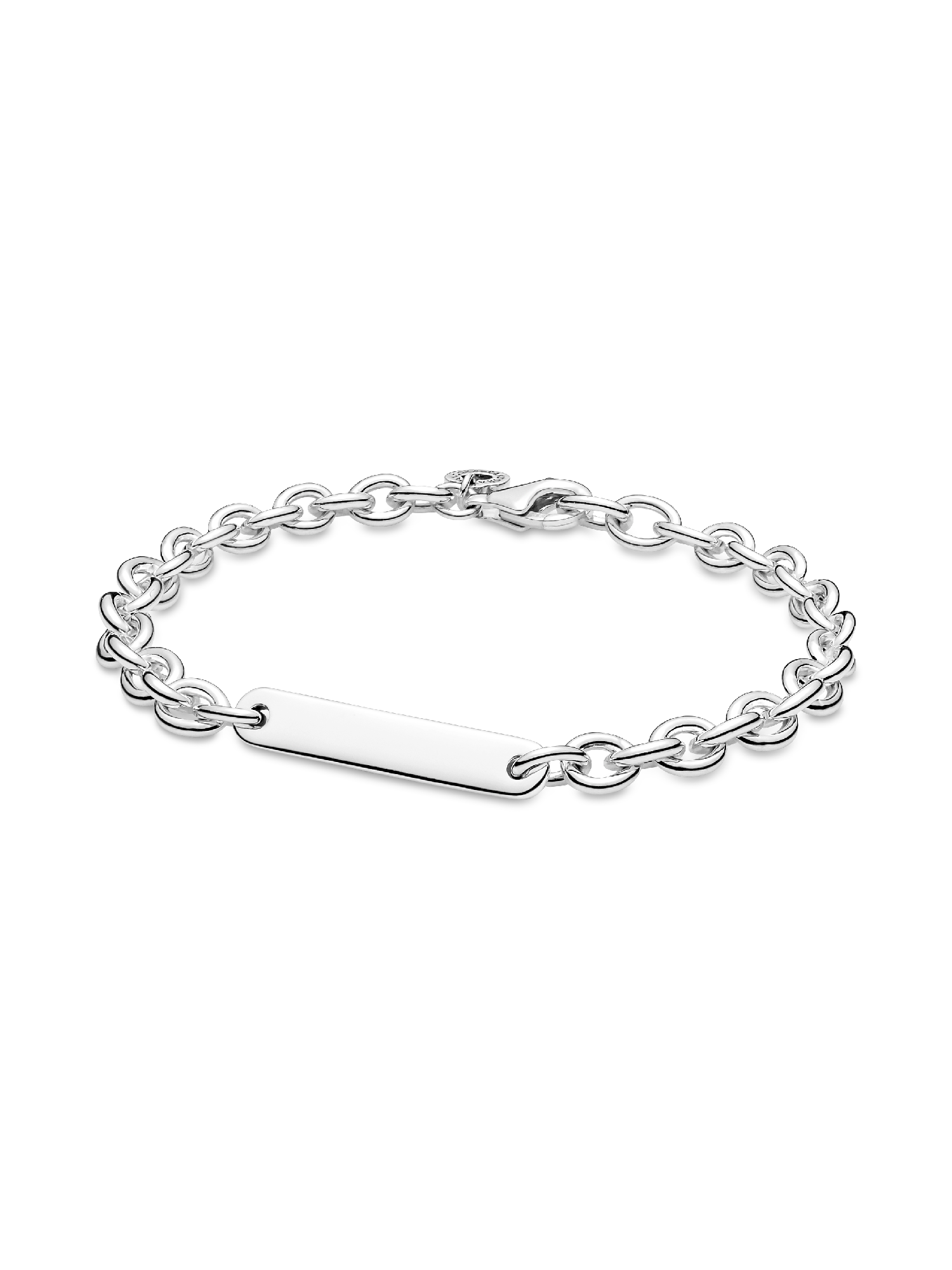 Engravable Bar Link Bracelet | スターリングシルバー | パンドラ'