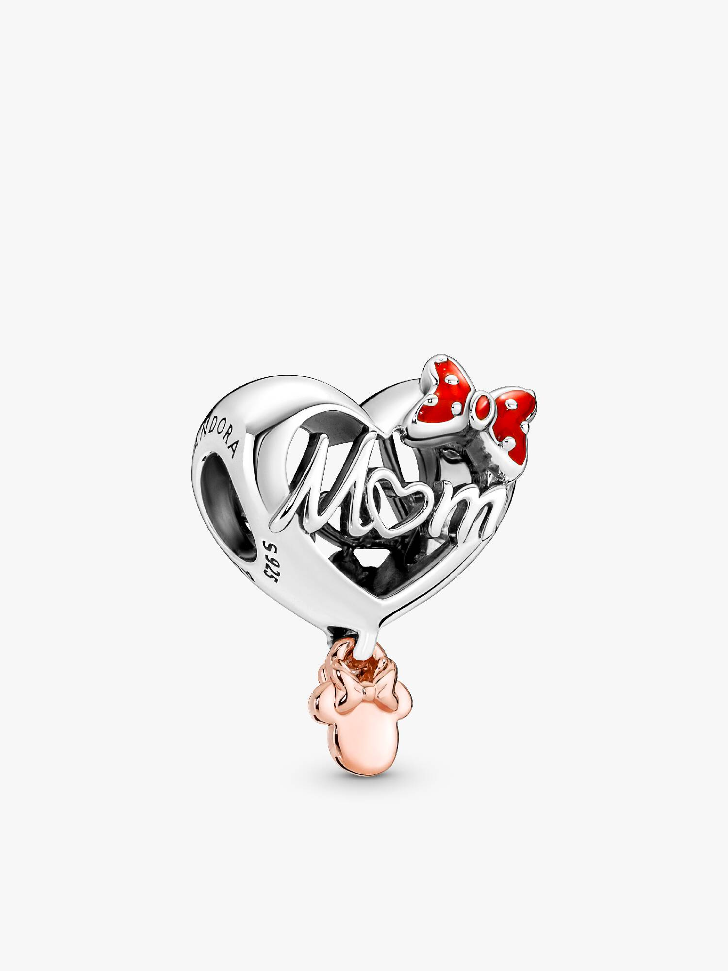 Disney Minnie Mouse Mum Heart Charm