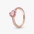 Sparkling Elevated Heart Ring Sparkling Elevated Heart Ring