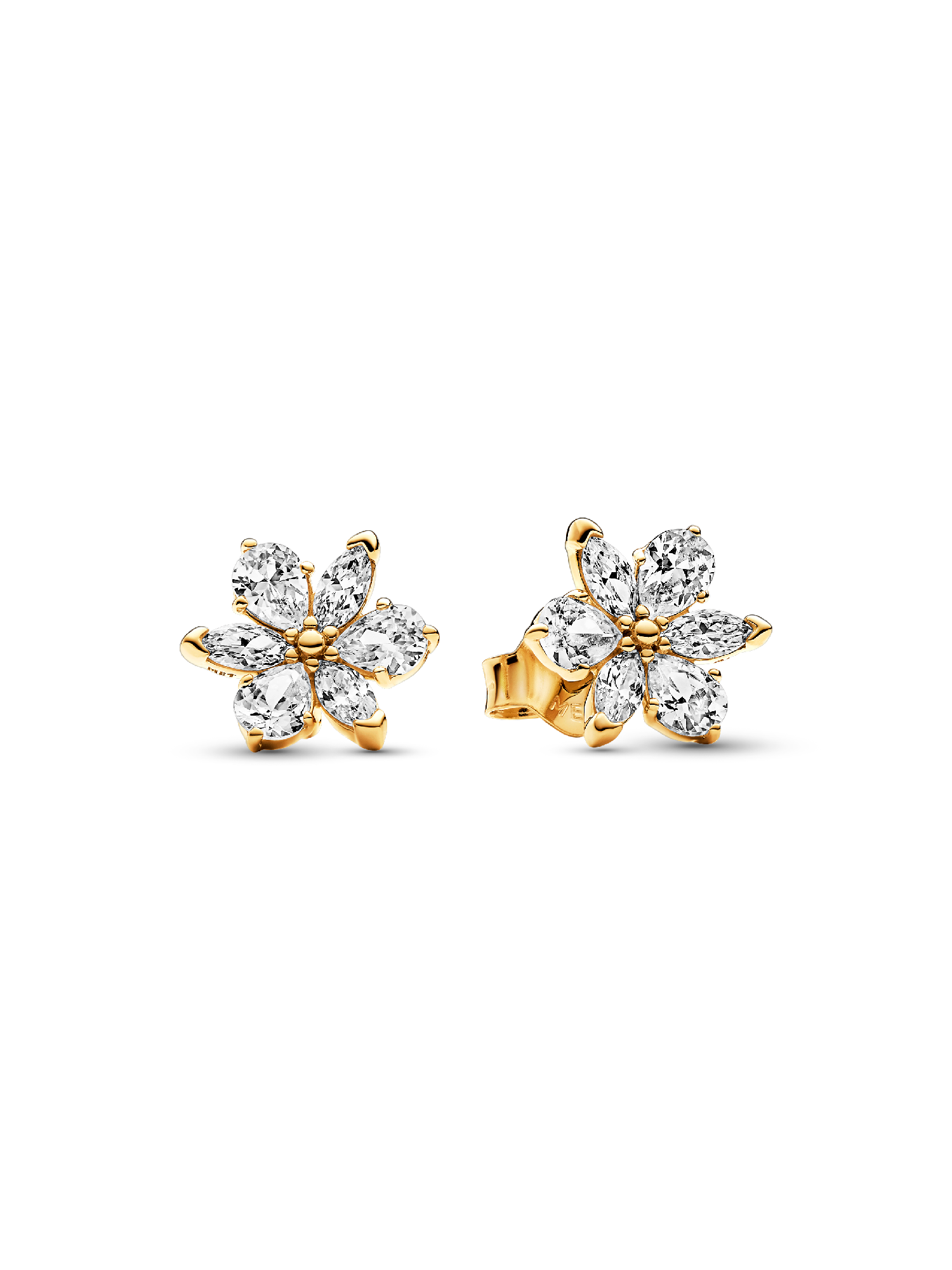Sparkling Herbarium Cluster Stud Earrings