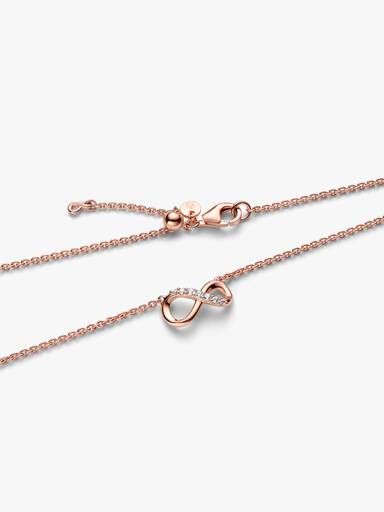 Sparkling Infinity Collier Necklace