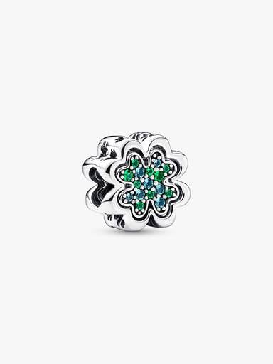 Splittable Four Leaf Clover Charm