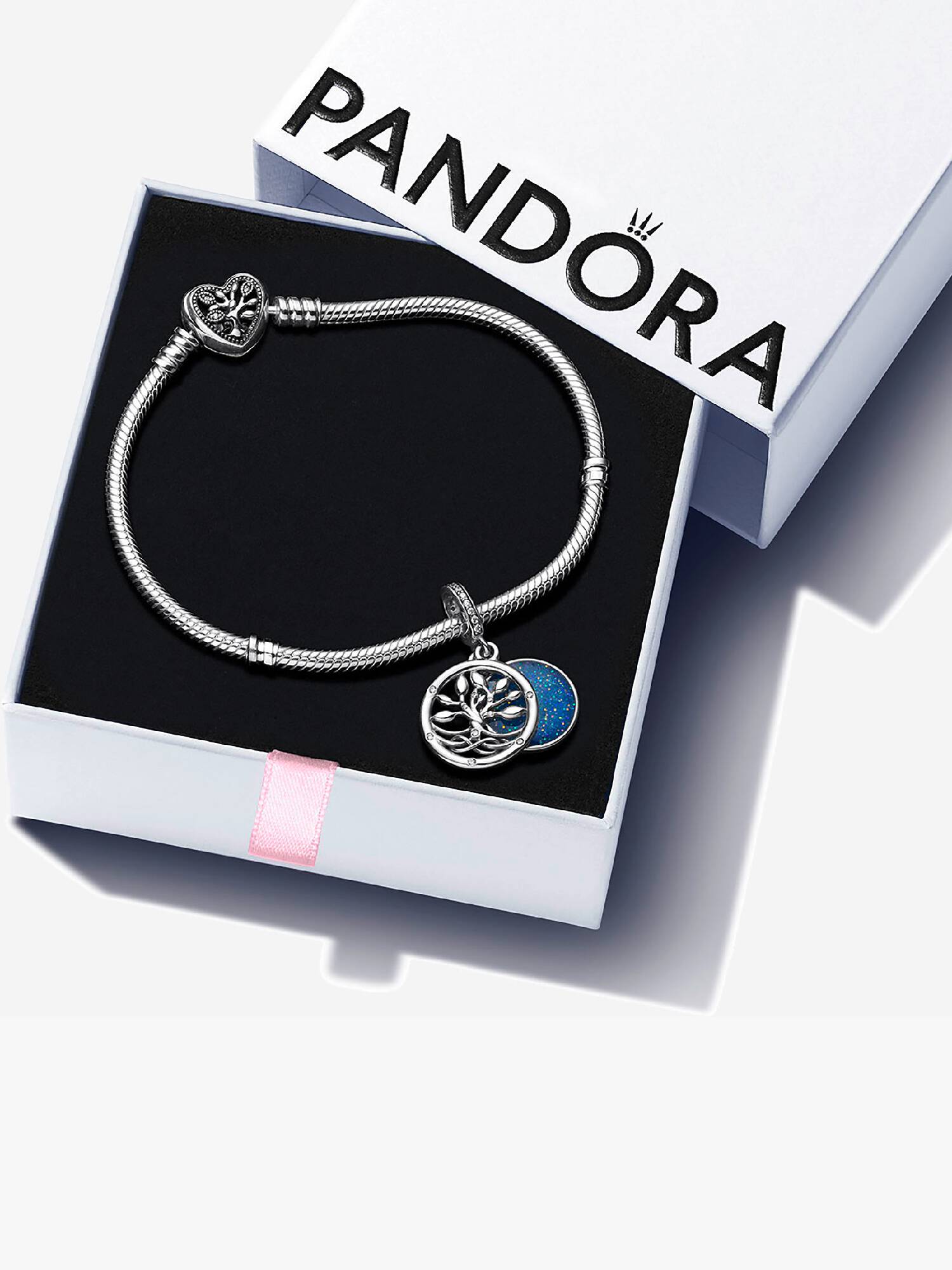Glow-in-the-dark Infinity Tree Bracelet Set