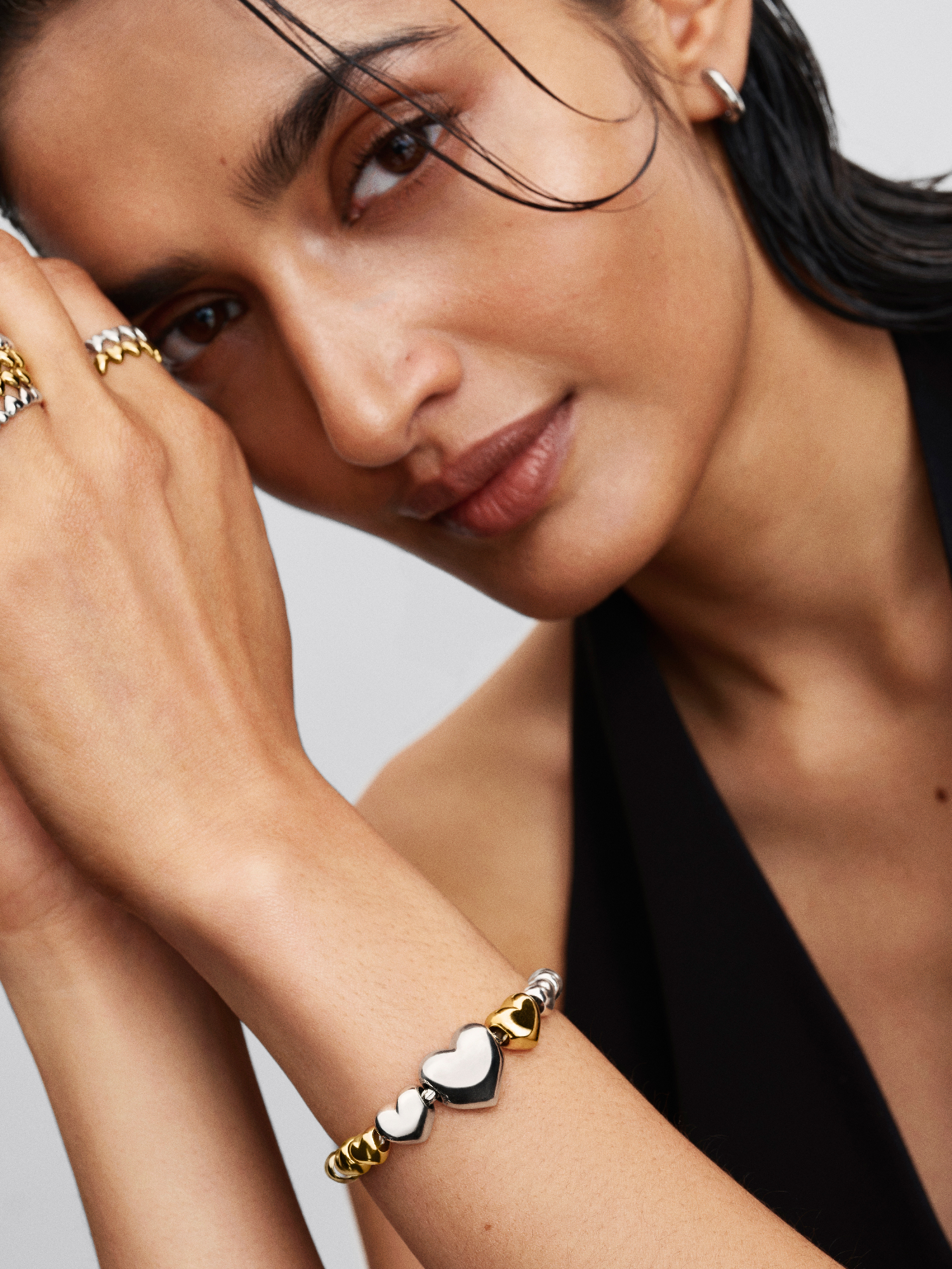 Be Love Engravable Large Heart Charm | スターリングシルバー