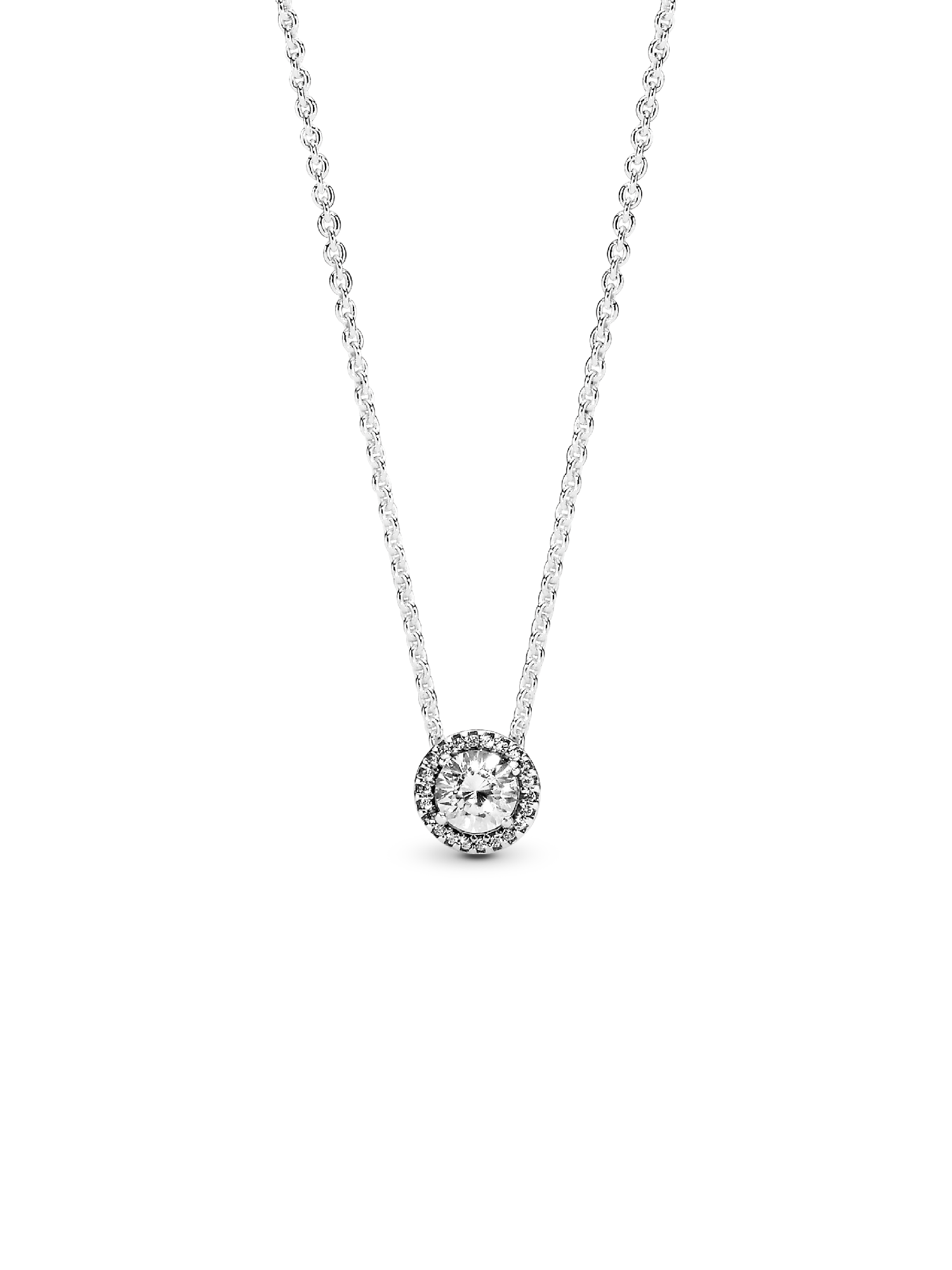 Round Sparkle Necklace | スターリングシルバー | パンドラ