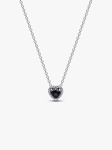 Elevated Heart Collier Necklace