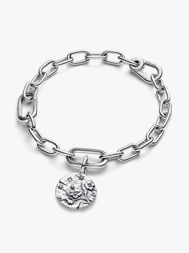 Cherry Blossom Medallion Charm