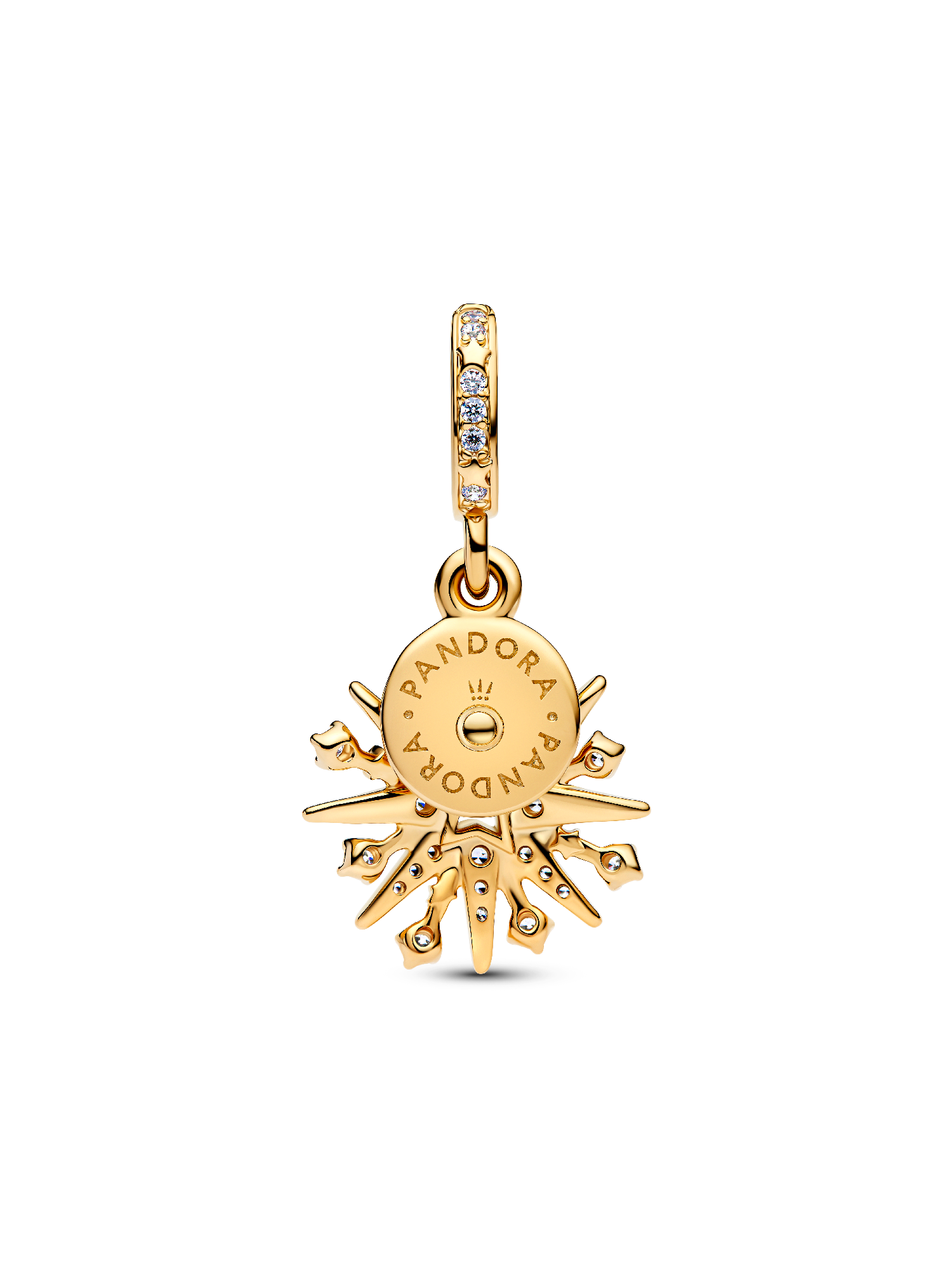 Sparkling Firework Double Dangle Charm | ゴールドプレーティング 