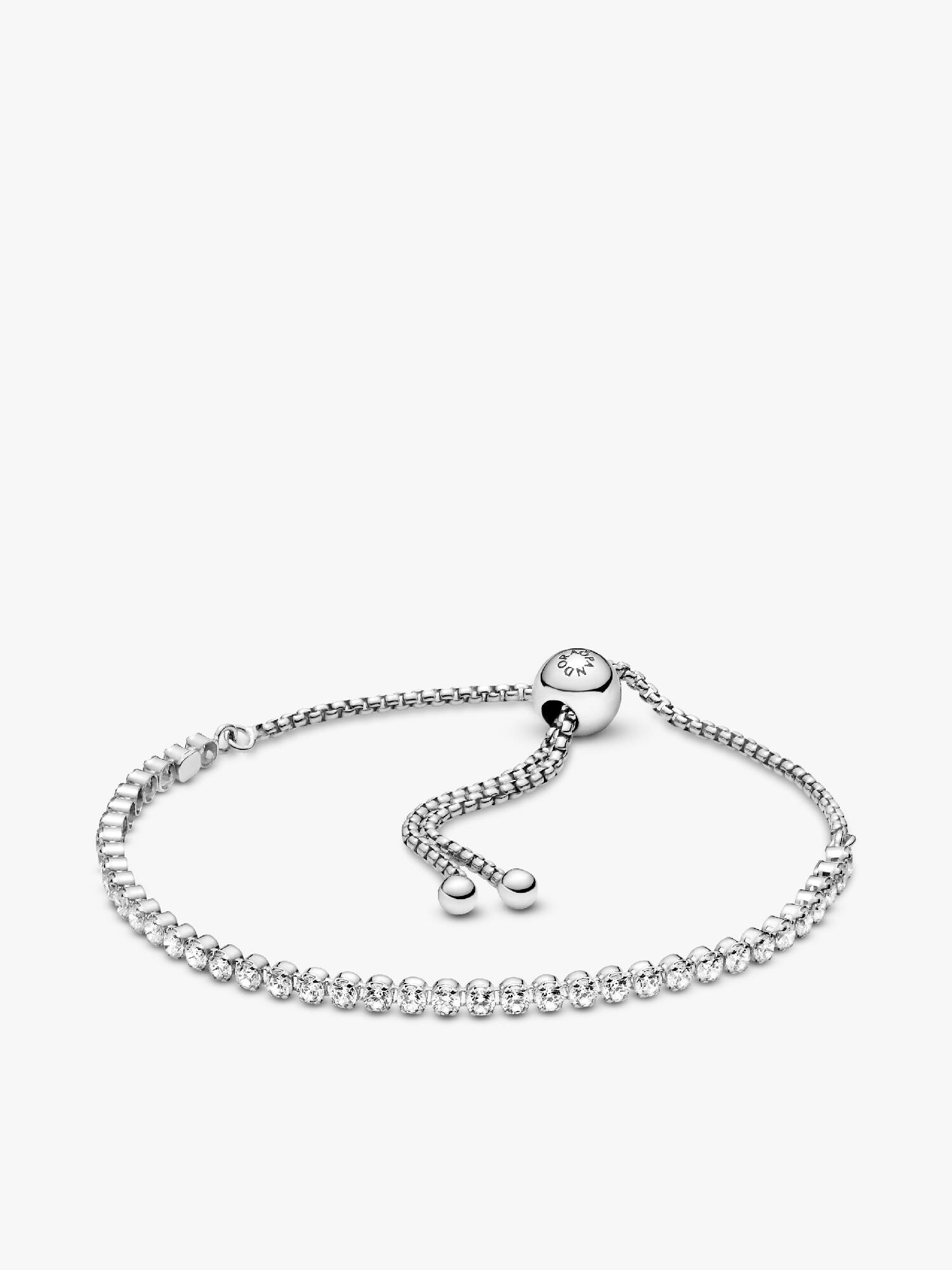 Sparkling Slider Tennis Bracelet