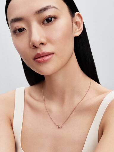 Sparkling Infinity Collier Necklace