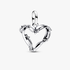 Wire Heart Medallion Charm Wire Heart Medallion Charm
