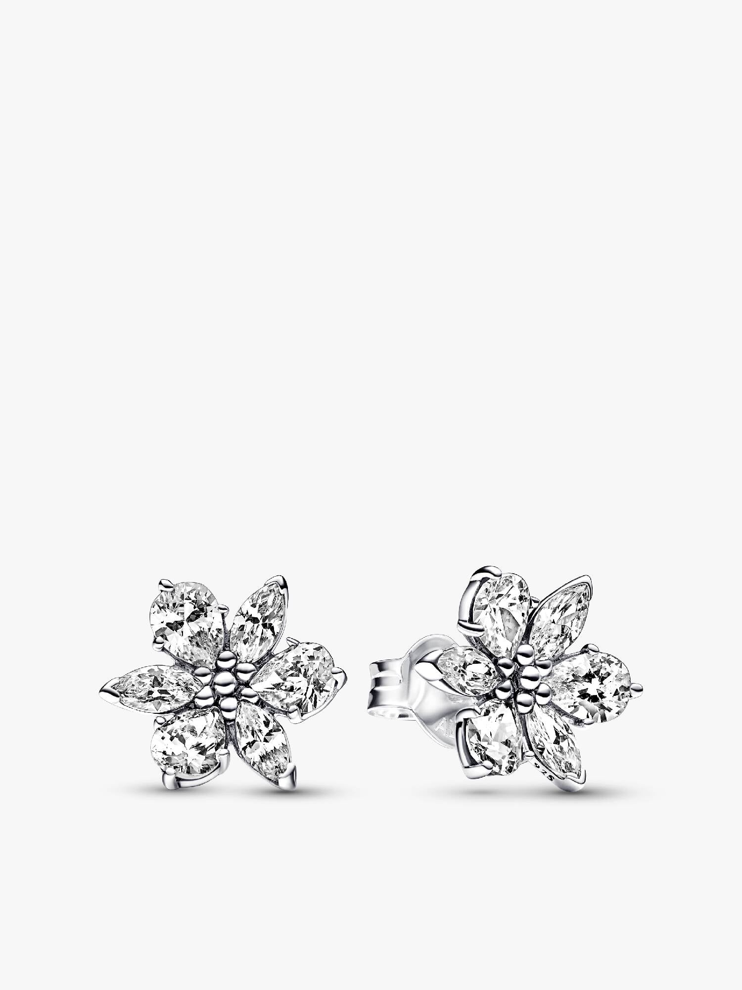 Sparkling Herbarium Cluster Stud Earrings