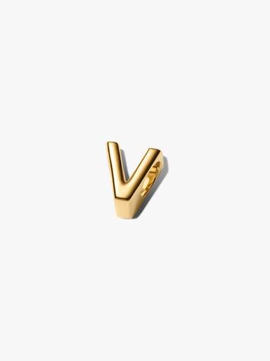 Letter V Alphabet Charm