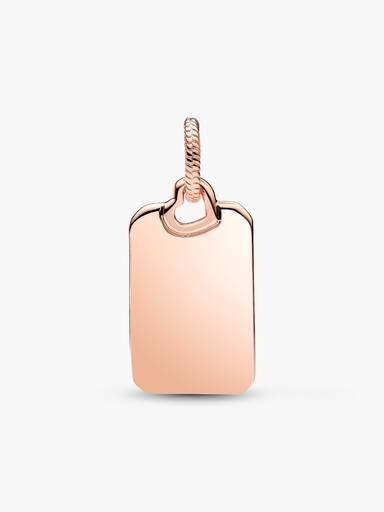 Engravable Rectangle Tag Pendant
