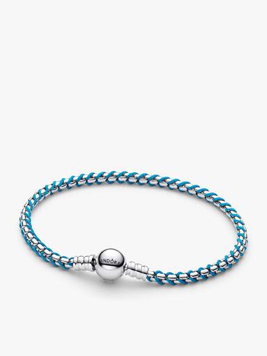 Cool Blue Coffin Charm Bracelet Set
