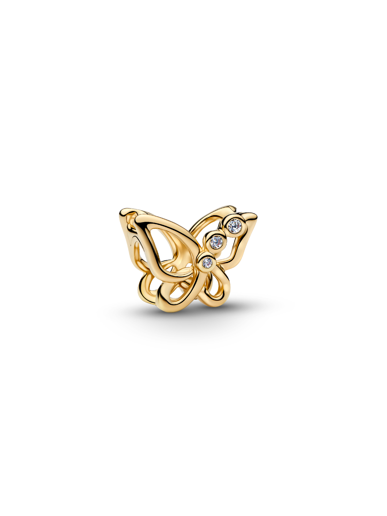 Butterfly Openwork Charm | ゴールドプレーティング | パンドラ'