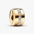Clear Sparkling Row Clip Charm Clear Sparkling Row Clip Charm