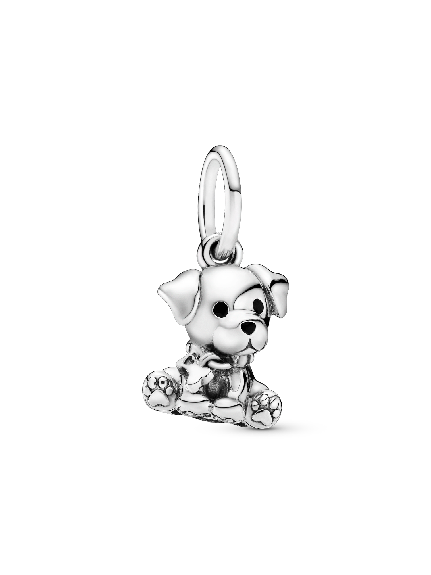 Labrador Puppy Dog Dangle Charm | スターリングシルバー | パンドラ'