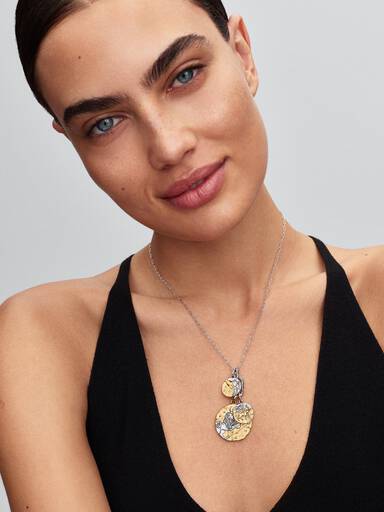 Leo Zodiac Oversized Medallion Charm