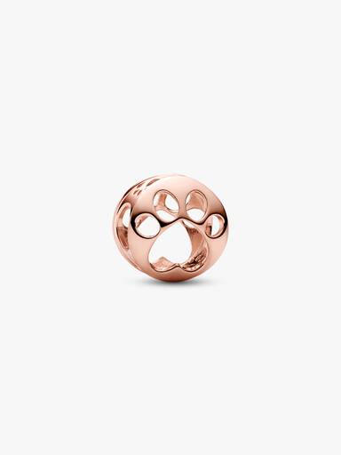 Openwork Paw Print Charm