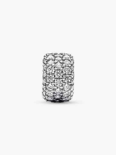 Sparkling Pavé Triple-row Charm
