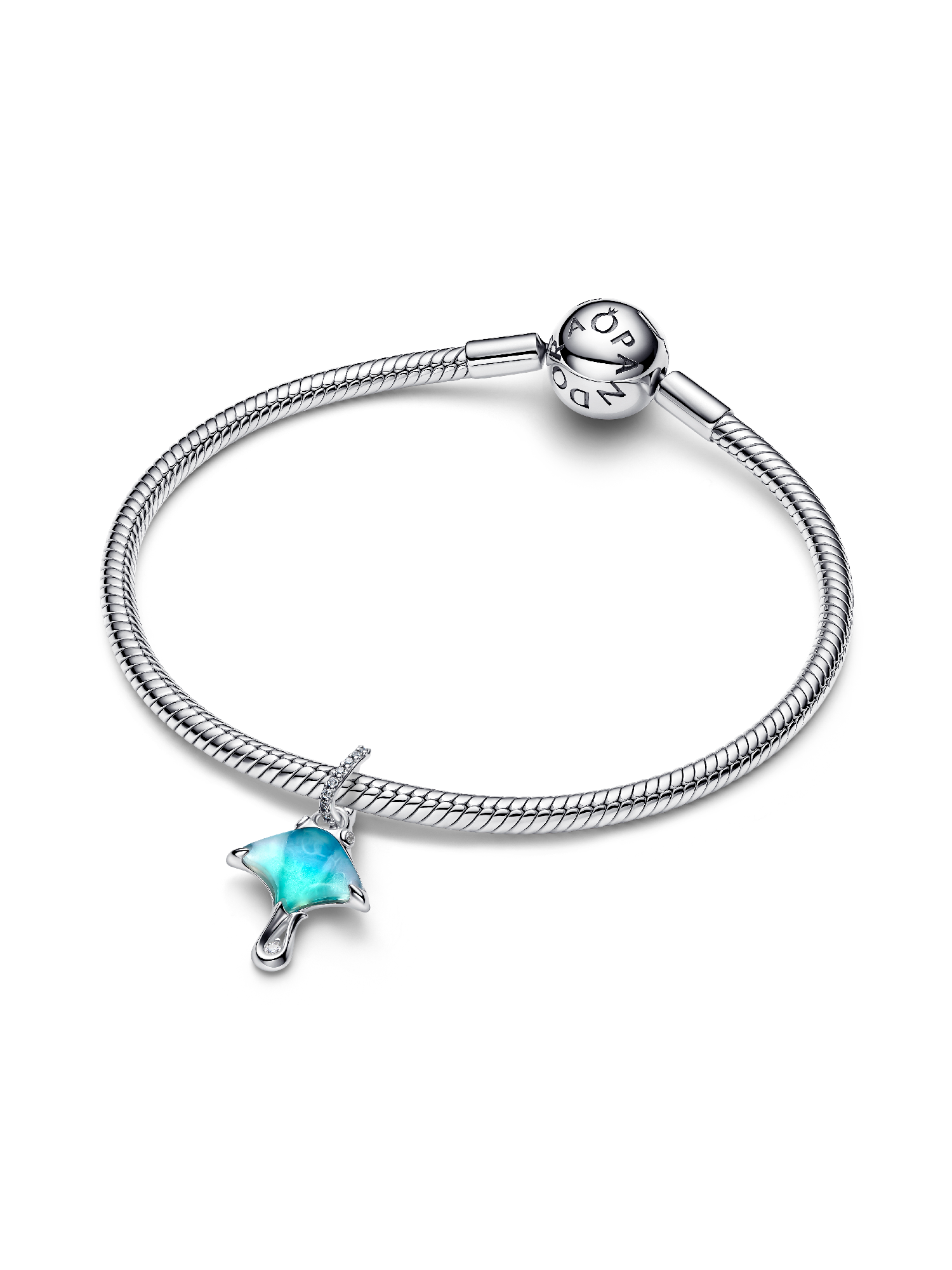 Manta Ray Dangle Charm | スターリングシルバー | パンドラ'