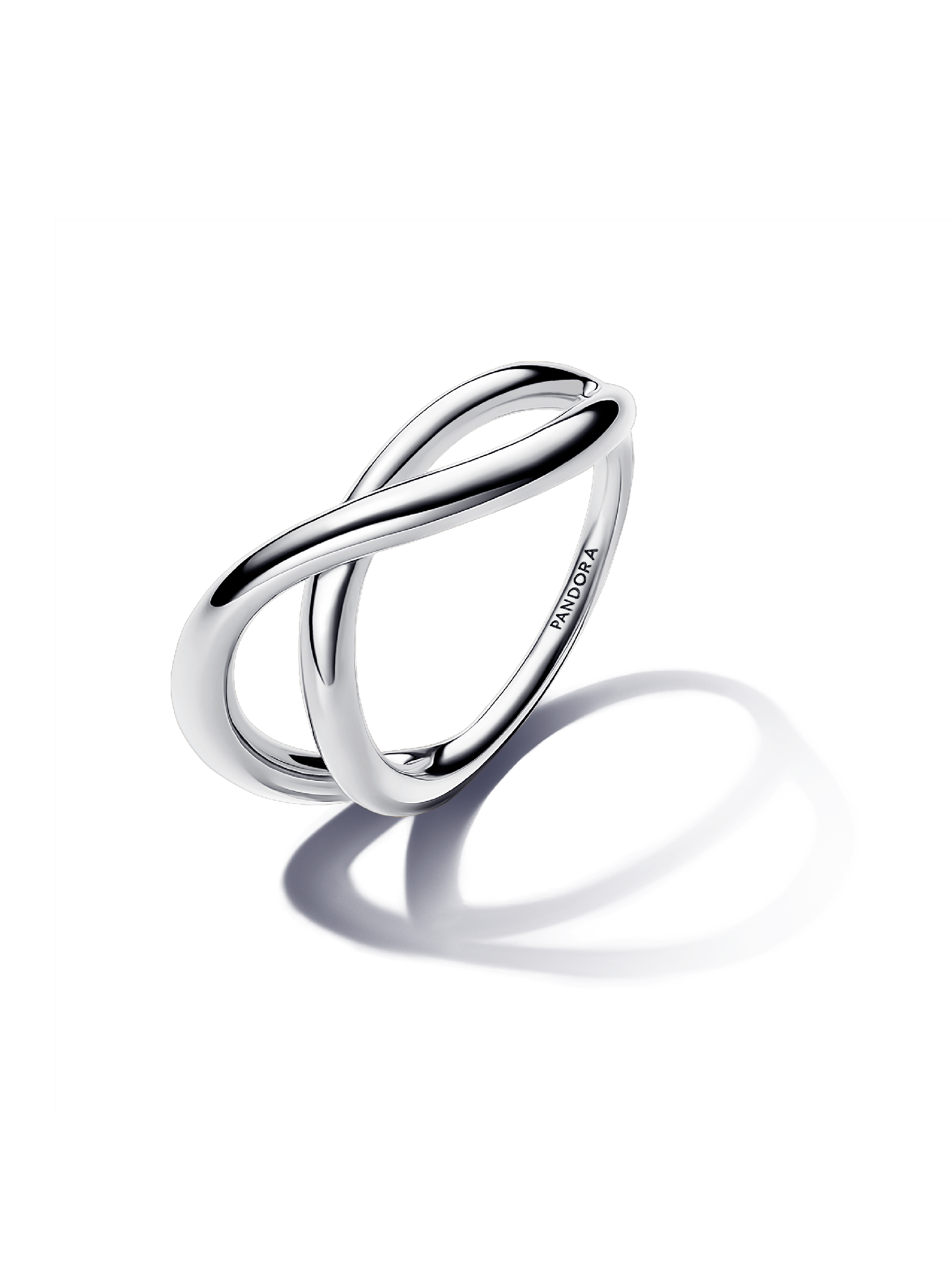 Organically Shaped Infinity Ring | スターリングシルバー | パンドラ
