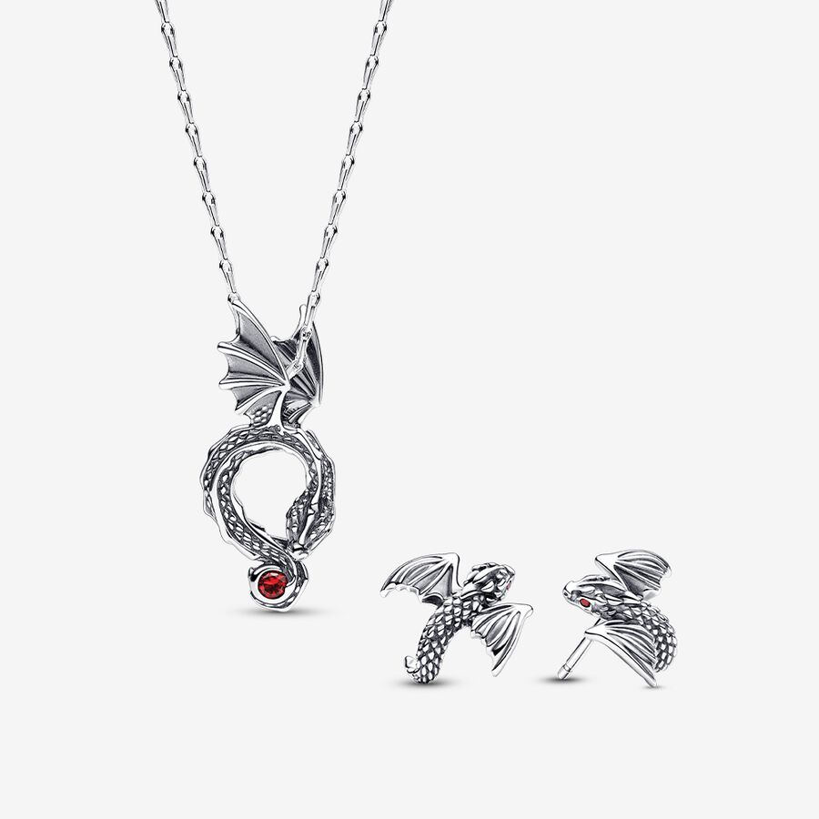 Game of Thrones Dragon Jewellery Set image number 0