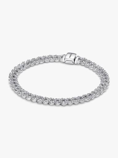 Pandora Timeless Pavé Cuban Chain Bracelet