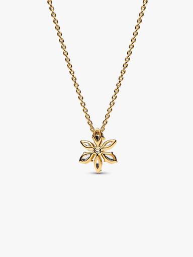 Sparkling Herbarium Cluster Pendant Necklace