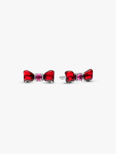 Disney Snow White Bow Stud Earrings