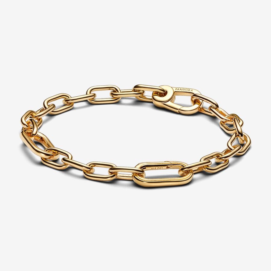 Pandora ME Round Clasp Medium-Link Chain Bracelet image number 0