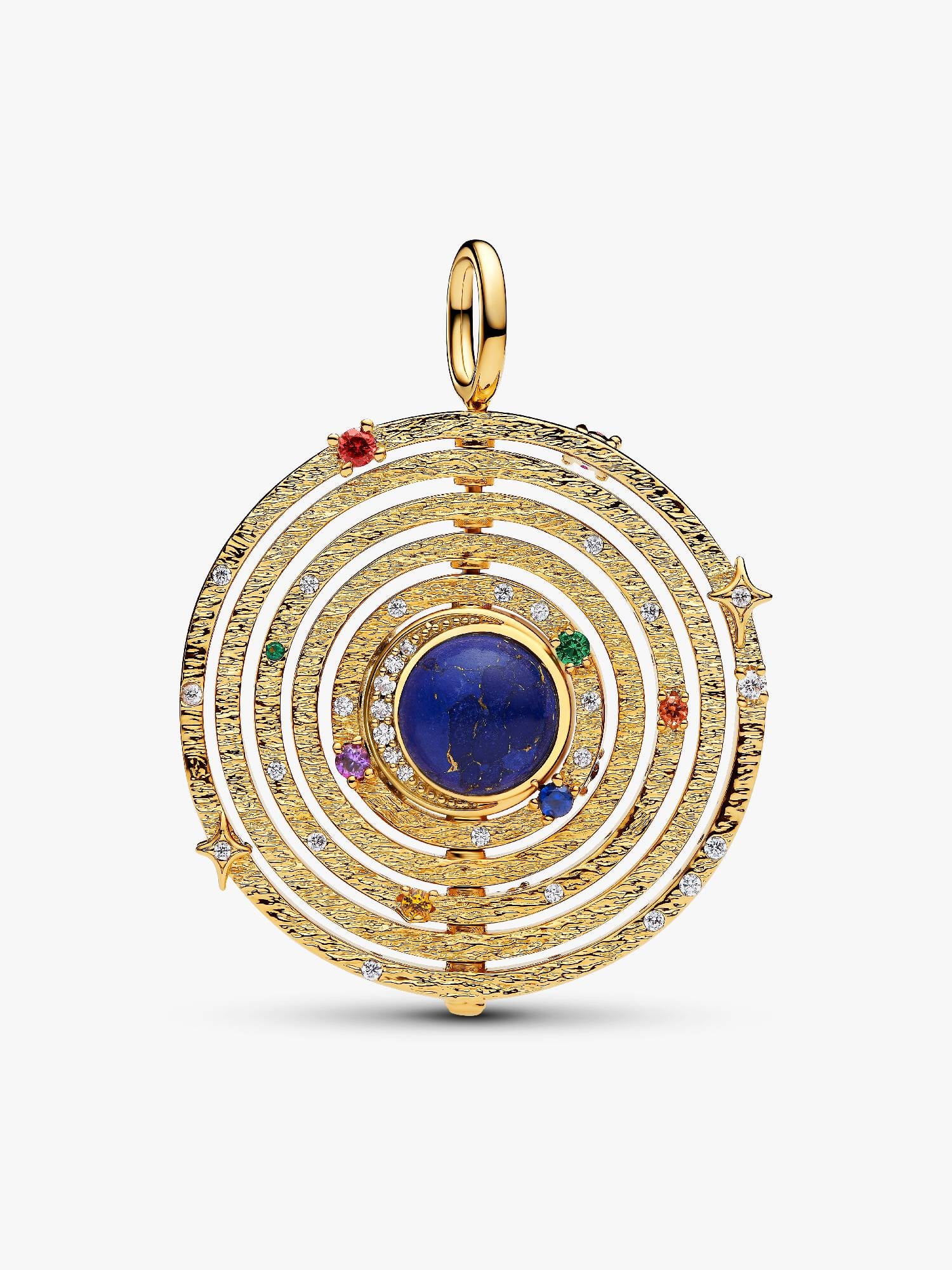 Oversized Spinning Armillary Sphere Dangle Charm