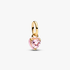 Pink Chakra Heart Mini Dangle Charm Pink Chakra Heart Mini Dangle Charm