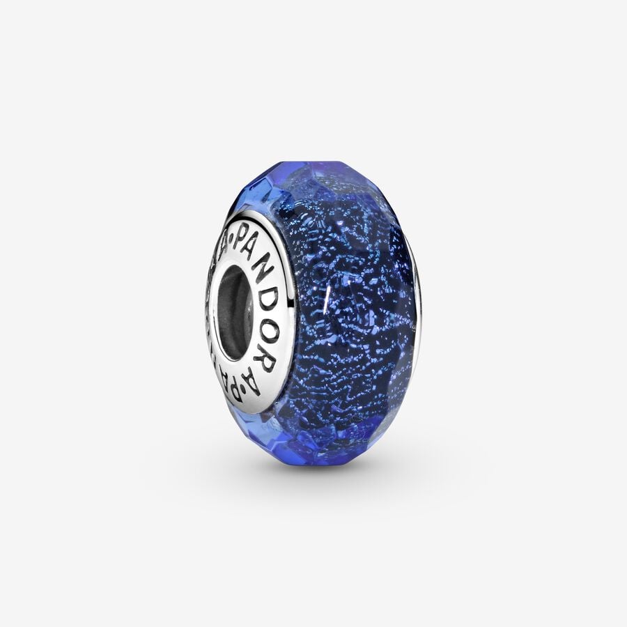 Blue Murano Glass Charm image number 0