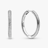 Pandora Moments Charm Hoop Earrings Pandora Moments Charm Hoop Earrings