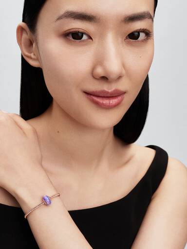 Opalescent Purple Charm