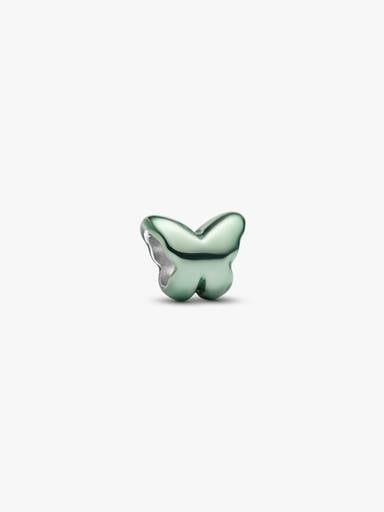 Green Butterfly Mini Charm