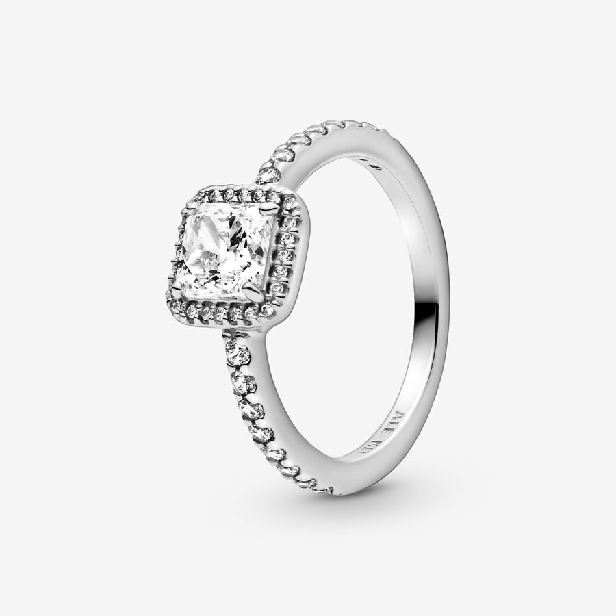 Square Sparkle Ring image number 0
